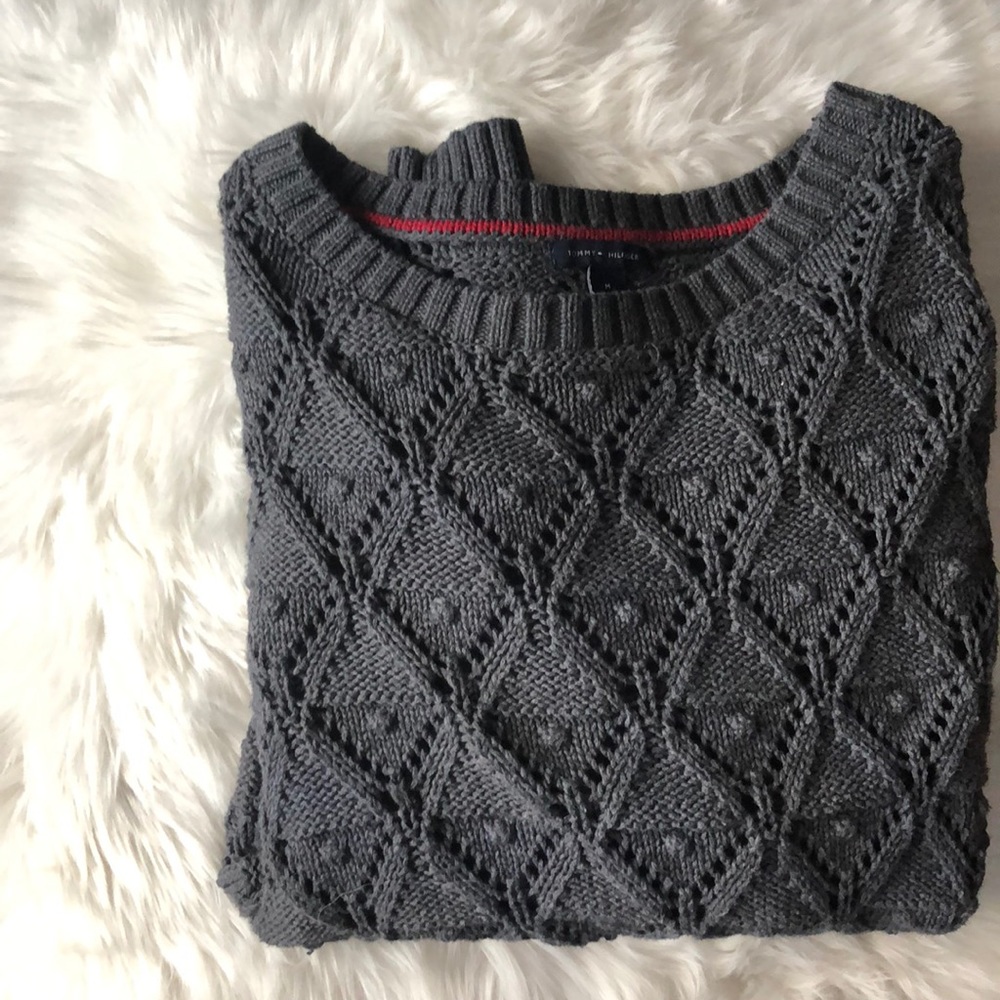 Grey Tommy Hilfiger sweater